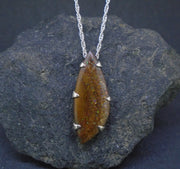 Yowah Natural Opal Sterling Silver Pendant image 4