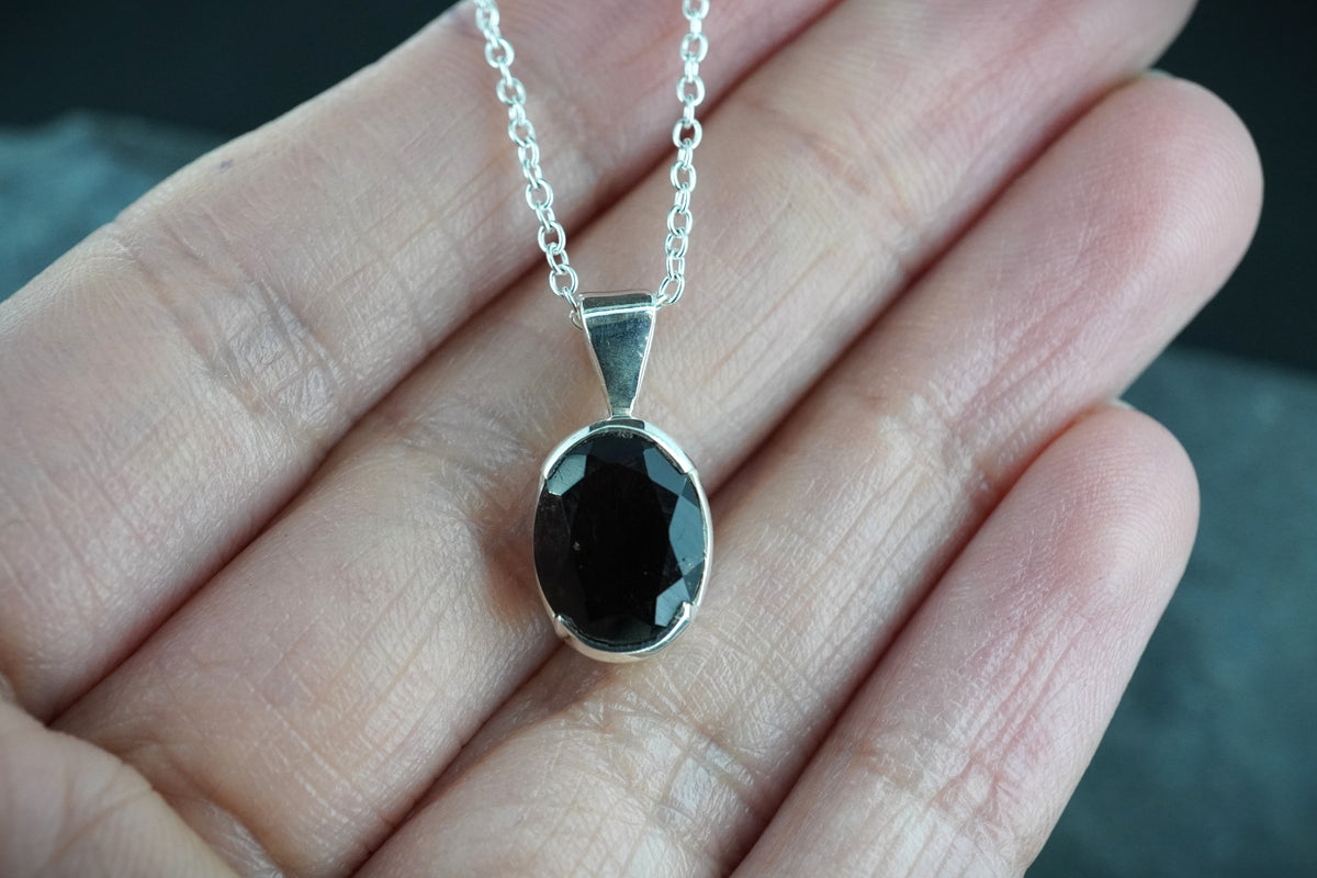 Cairngorm Quartz Sterling Silver Pendant image 1