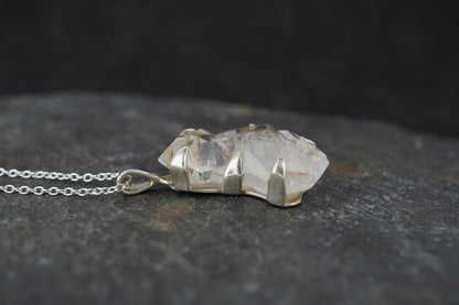 Herkimer Diamond Sterling Silver Pendant image 2