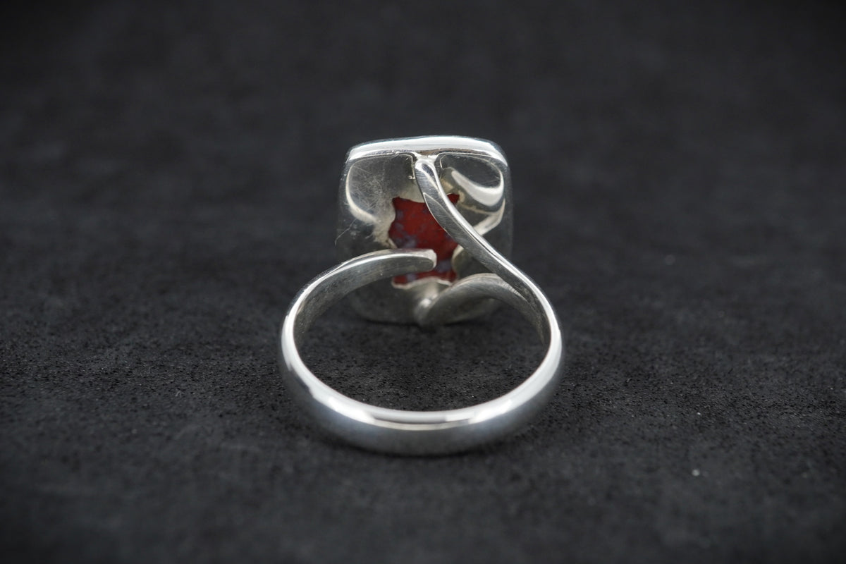 Burn Anne Agate Sterling Silver Ring image 4