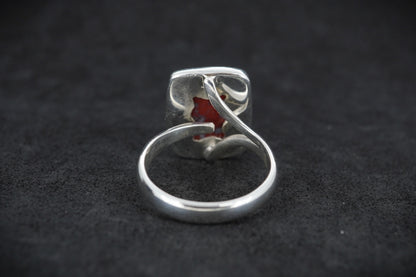 Burn Anne Agate Sterling Silver Ring image 4
