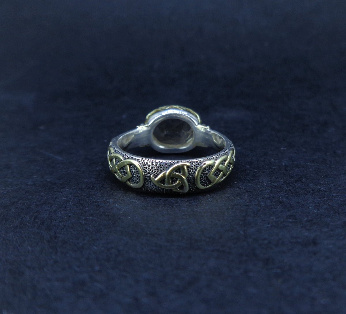 'Kiltyrie' Pertshire Smoky Quartz Scottish Gold & Silver Ring image 9