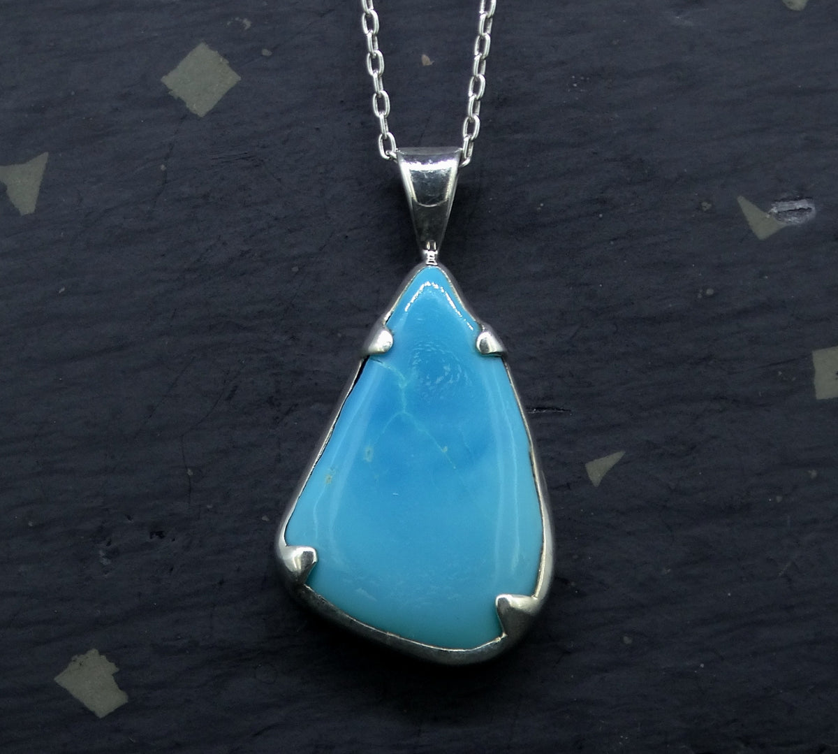Turquoise Sterling Silver Pendant image 0