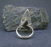 Fossilised Shark Tooth Sterling Silver Ring image 6