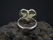 Old Willow Swirls Sterling Silver Heart Ring image 5