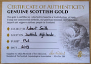 Highlands Scottish Gold Nugget, 2013 - 2.515g image 10