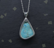 Turquoise Sterling Silver Pendant image 6