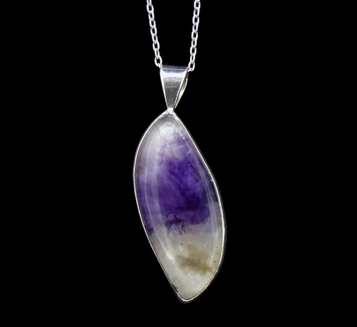 Blue John Sterling Silver Pendant image 0