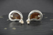 Ammonite Sterling Silver Drop Earrings image 3
