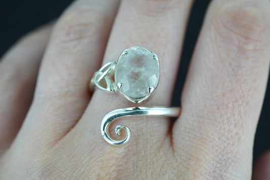 Orrock 'Diamond' Sterling Silver Celtic Ring image 1