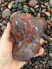 Scottish Red Jasper Carved Sphere image 7