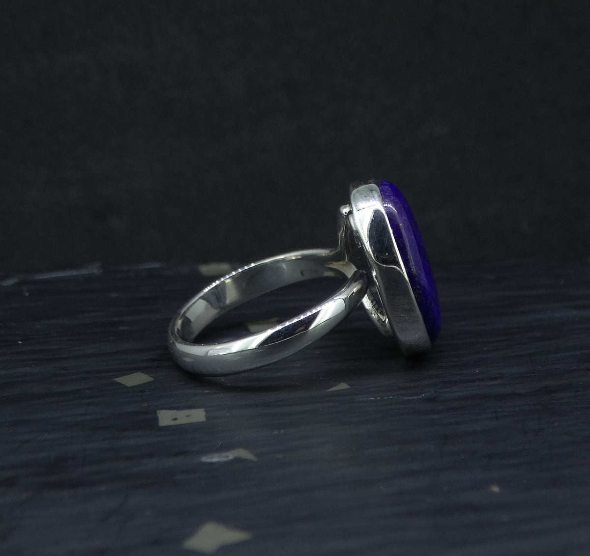 Lapis Lazuli Sterling Silver Ring image 5