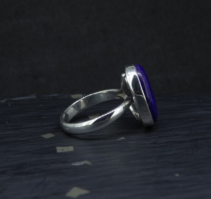 Lapis Lazuli Sterling Silver Ring image 5