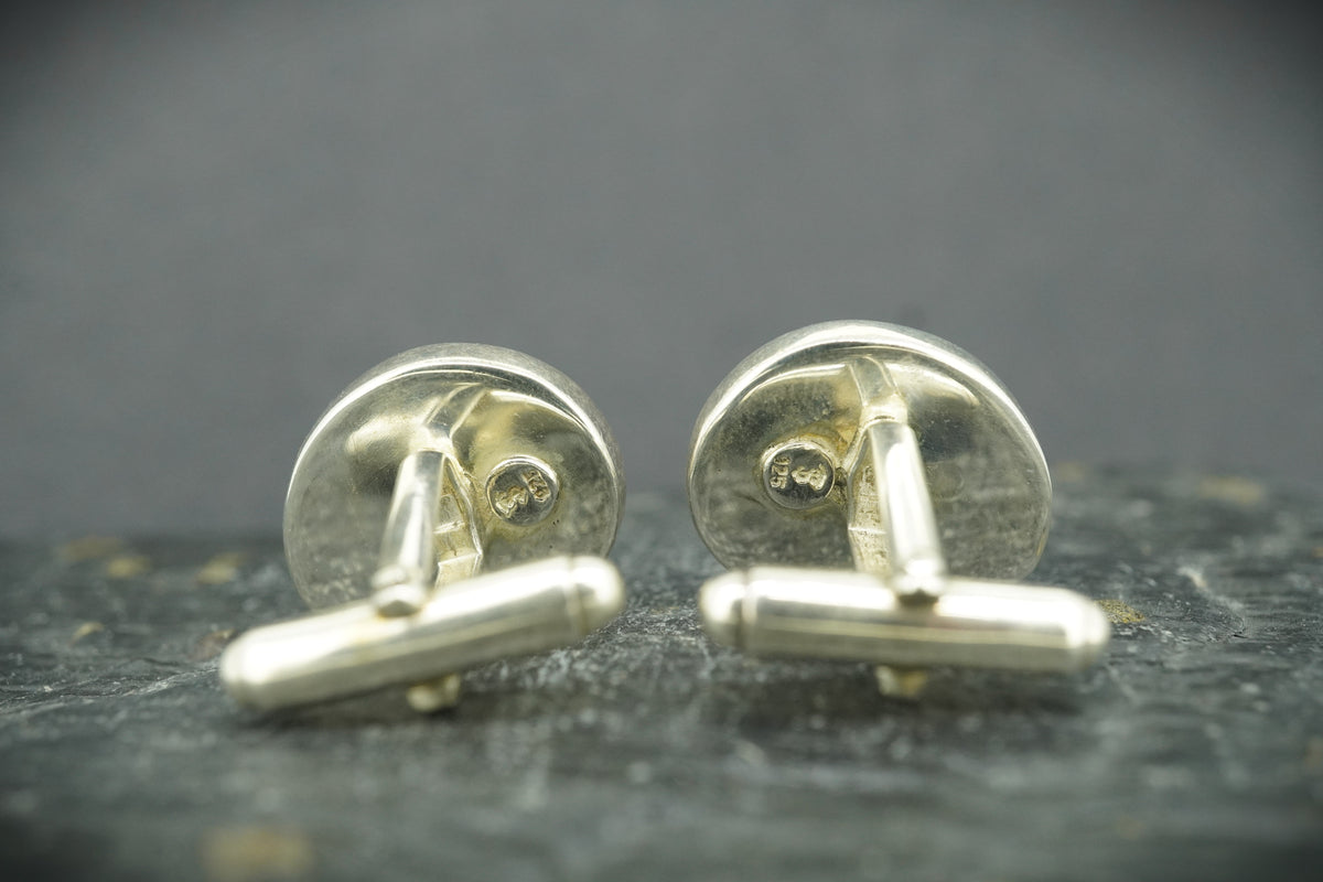 Ammonite Sterling Silver Cufflinks image 4