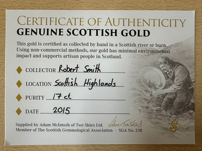 Scottish Highlands Gold 'Picker' Nuggets, 2015 - 0.435g image 2