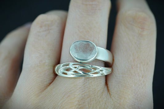 Orrock 'Diamond' Sterling Silver Tail Ring image 1