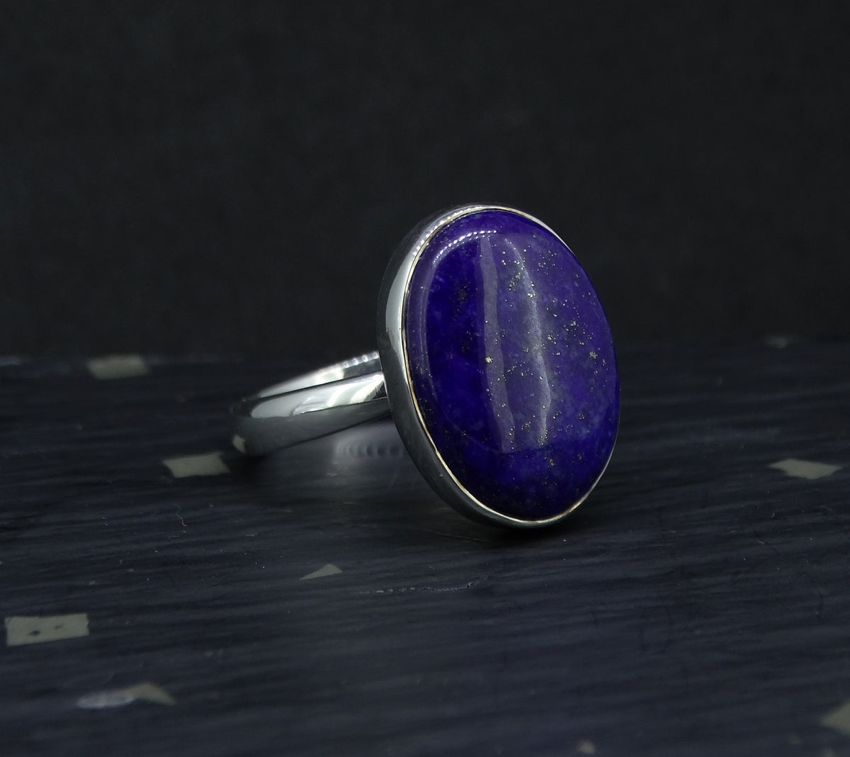 Lapis Lazuli Sterling Silver Ring image 2