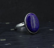 Lapis Lazuli Sterling Silver Ring image 2