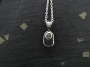 Gold Nugget Sterling Silver Pendant - 15x11mm image 4