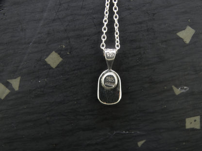 Gold Nugget Sterling Silver Pendant - 15x11mm image 4