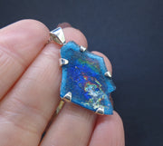 Ancient Roman Glass Sterling Silver Pendant image 2