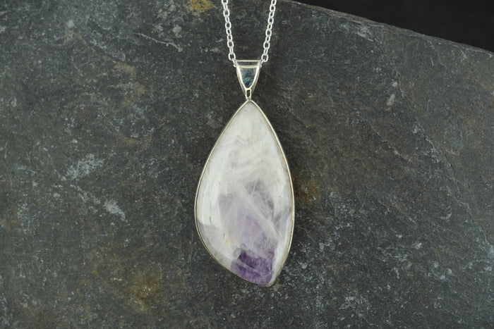 Blue John Sterling Silver Pendant image 0