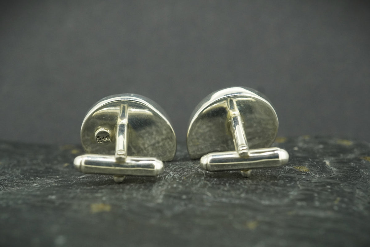 Ammonite Sterling Silver Cufflinks image 3