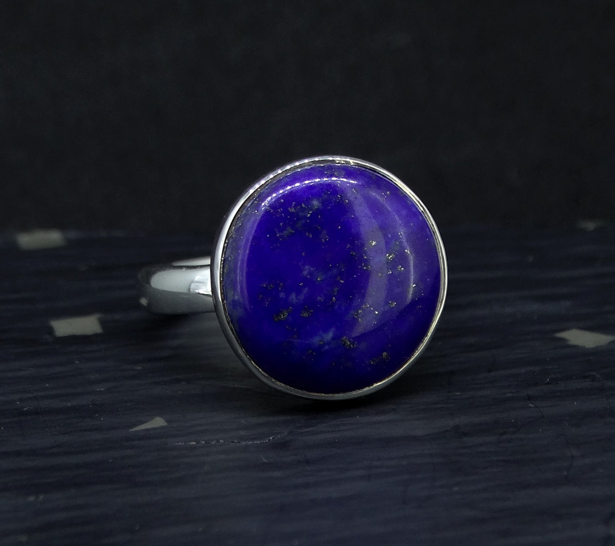 Lapis Lazuli Sterling Silver Ring image 0