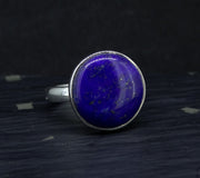 Lapis Lazuli Sterling Silver Ring image 0