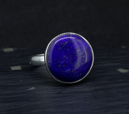 Lapis Lazuli Sterling Silver Ring image 0