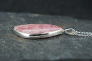 Rhodochrosite Sterling Silver Pendant image 2