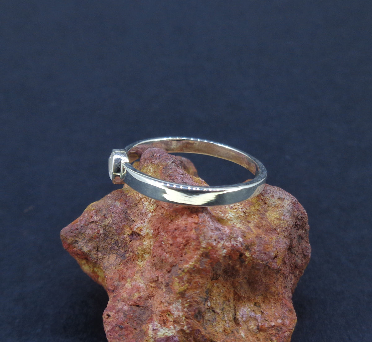 Scottish Chalcedony Sterling Silver Ring image 2
