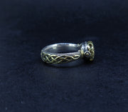 'Kiltyrie' Pertshire Smoky Quartz Scottish Gold & Silver Ring image 6